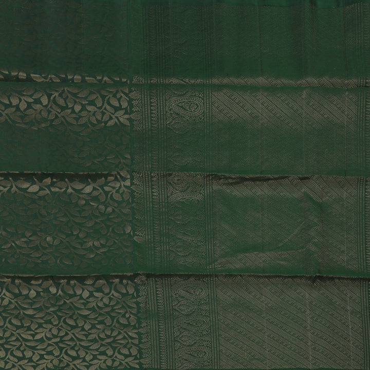 Hayagrivas Bottle Green Handloom Soft Silk Saree KBE2154A3-8