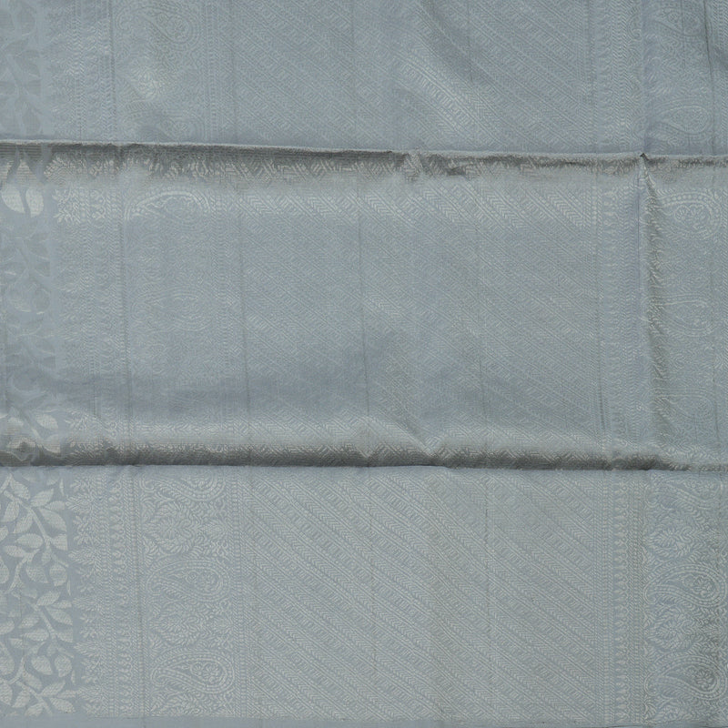 Hayagrivas Grey Handloom Soft Silk Saree KBE2154A3-9