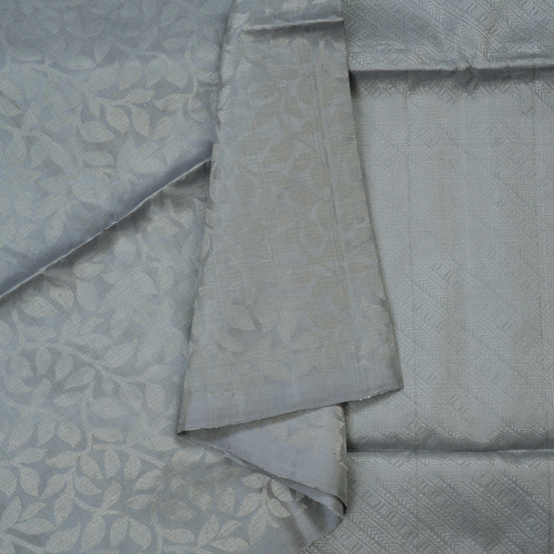 Hayagrivas Grey Handloom Soft Silk Saree KBE2154A3-9