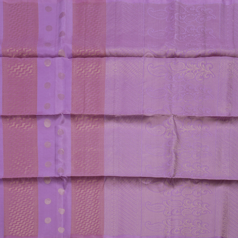 Hayagrivas Lavendar Handloom Soft Silk Saree KBE2154A4-11