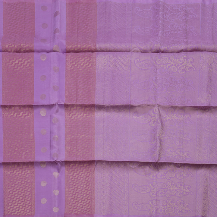 Hayagrivas Lavendar Handloom Soft Silk Saree KBE2154A4-11