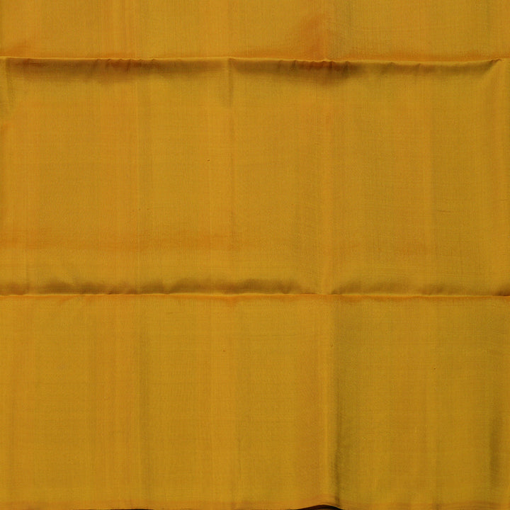 Hayagrivas Mustard & Honey Stripes Handloom Soft Silk Saree KBE2154A4-3