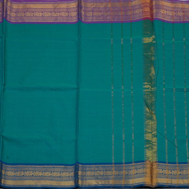 Hayagrivas Rama Green Handloom Chettinad Cotton Saree KBE2156A1-13