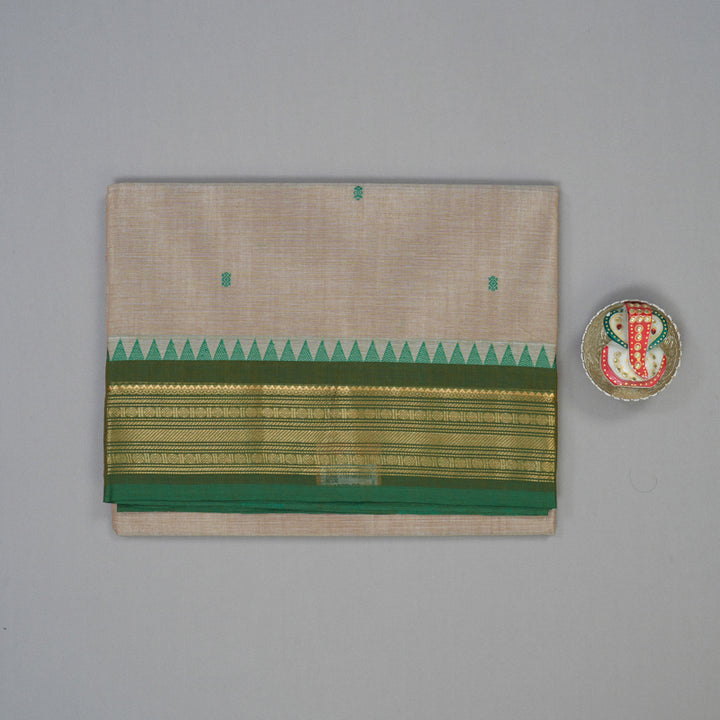 Hayagrivas Cream Handloom Chettinad Cotton Saree KBE2156A3-10