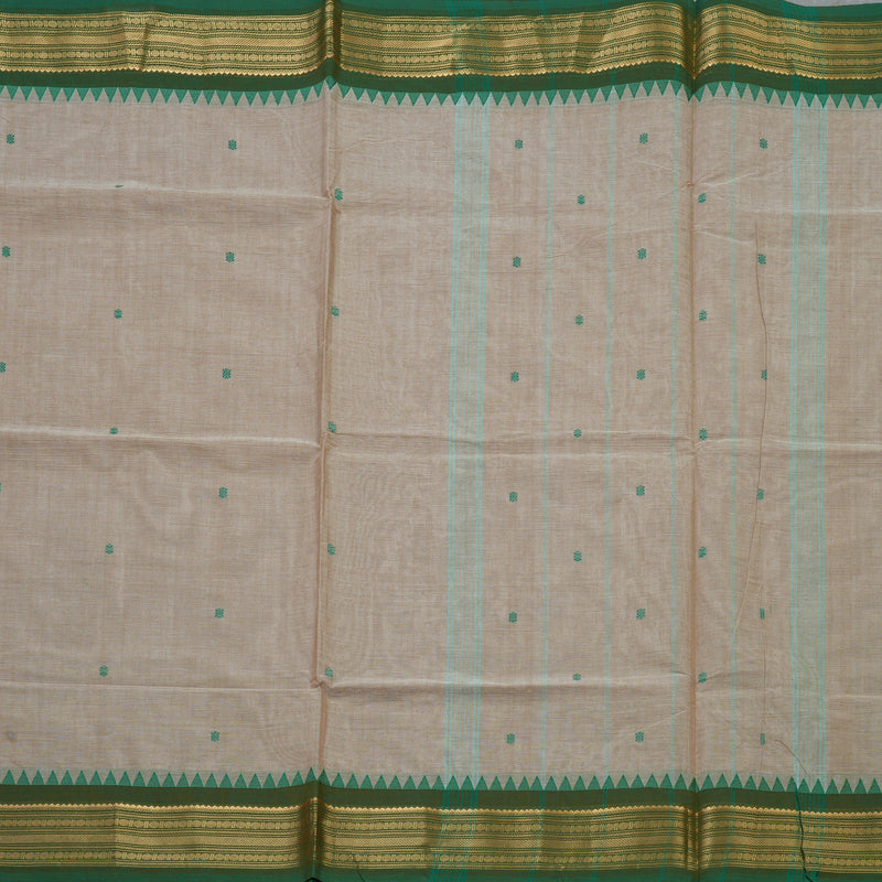 Hayagrivas Cream Handloom Chettinad Cotton Saree KBE2156A3-10