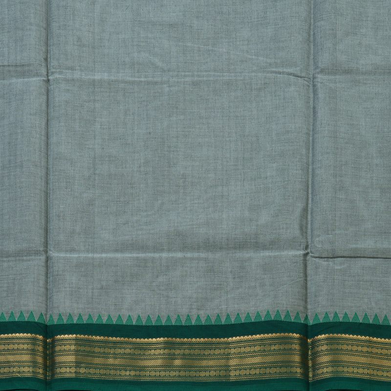 Hayagrivas Grey Handloom Chettinad Cotton Saree KBE2156A3-11