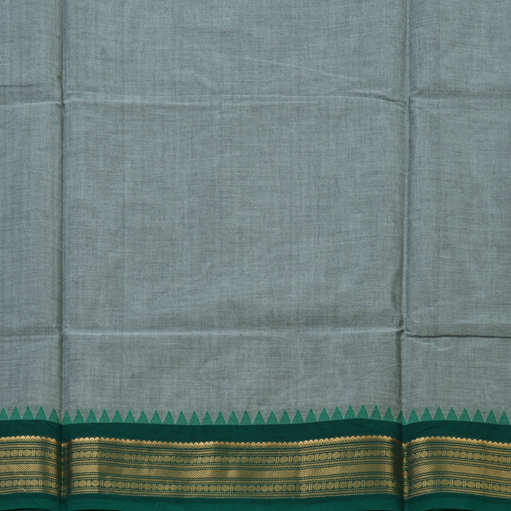 Hayagrivas Grey Handloom Chettinad Cotton Saree KBE2156A3-11