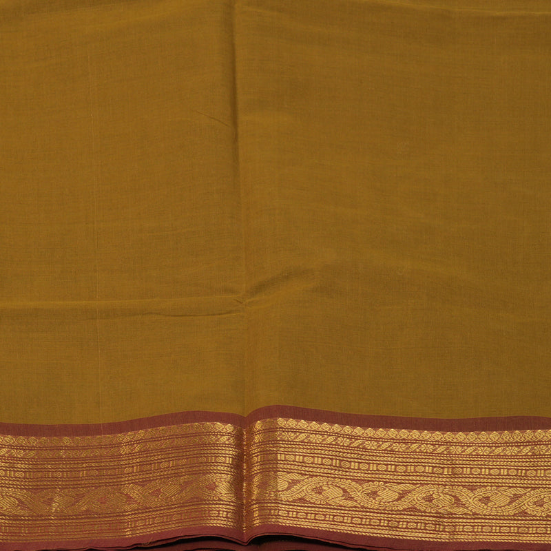 Hayagrivas Honey Mustard Handloom Chettinad Cotton Saree KBE2156A4-15