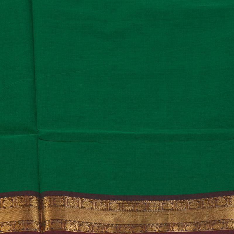 Hayagrivas Green Handloom Chettinad Cotton Saree KBE2156A4-32