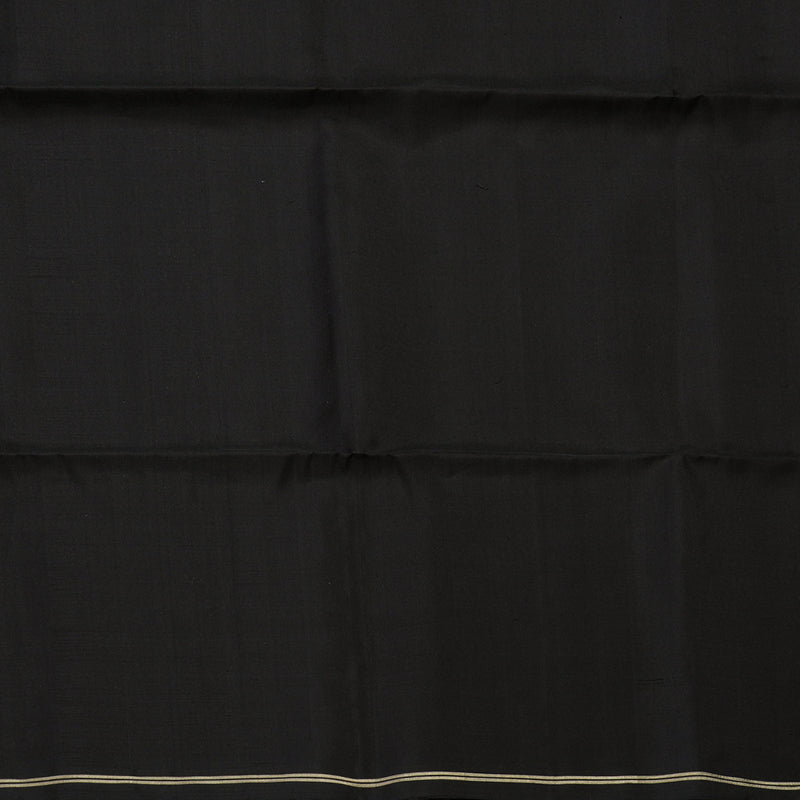 Hayagrivas Dark Brown Handloom Soft Silk Saree KBE2159A1-12