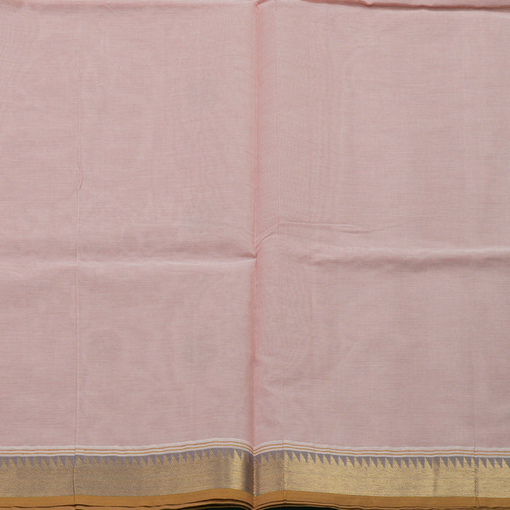 Hayagrivas Baby Pink Handloom Cotton Saree KBE2160A2-16