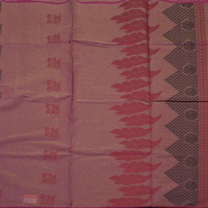 Hayagrivas Magenta Handloom Cotton Saree KBE2160A2-25