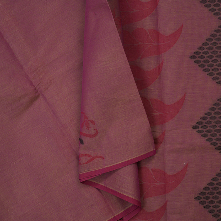 Hayagrivas Magenta Handloom Cotton Saree KBE2160A2-25