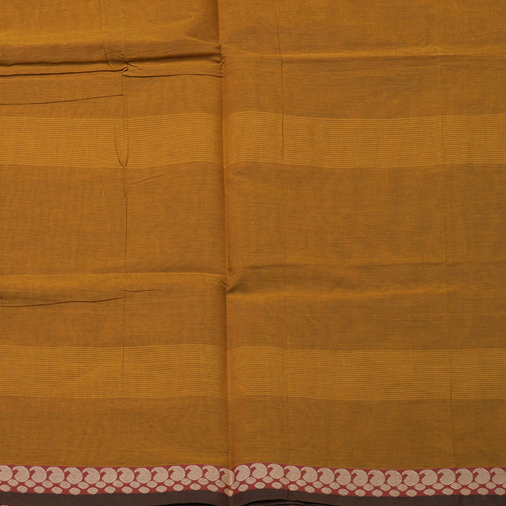 Hayagrivas Mustard Handloom Cotton Saree KBE2160A2-67