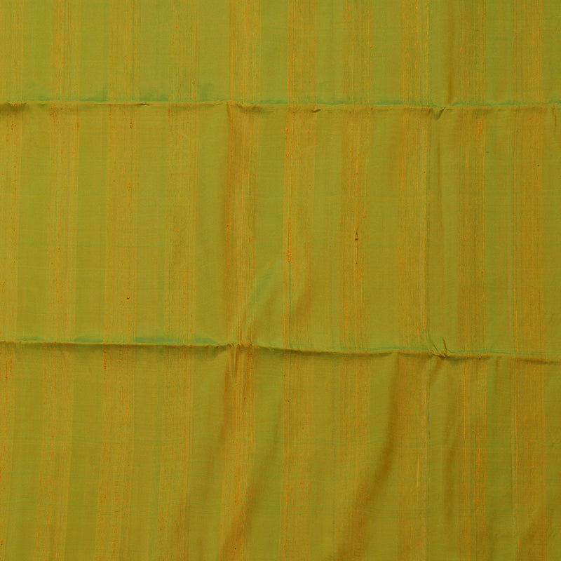 Hayagrivas Parrot Green Handloom Soft Silk Saree KBE2162A1-14