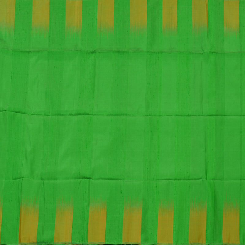 Hayagrivas Parrot Green Handloom Soft Silk Saree KBE2162A1-14
