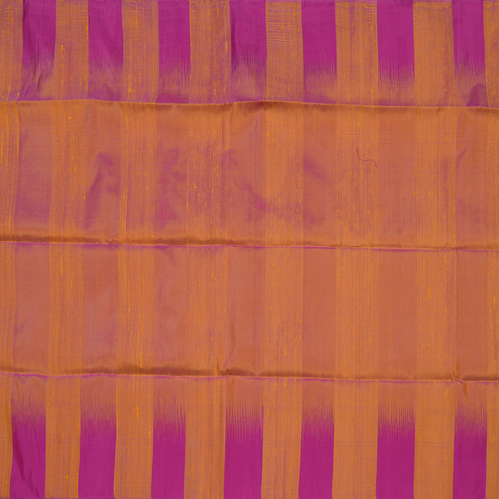 Hayagrivas Orangish-Pink Handloom Soft Silk Saree KBE2162A1-8