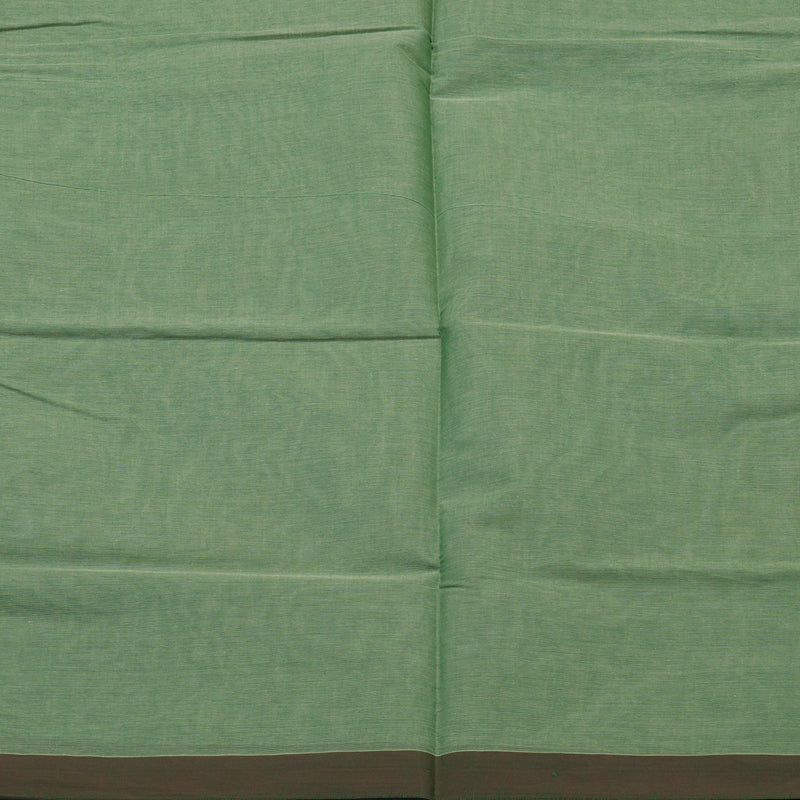Hayagrivas Light Green Handloom Cotton Saree KBE2163A11-2