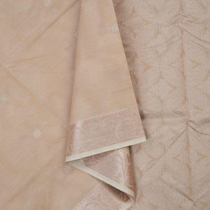 Hayagrivas Sandal Handloom Cotton Saree KBE2163A12-1