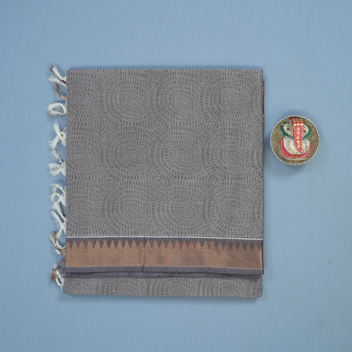 Hayagrivas Lilac Handloom Cotton Saree KBE2163A2-1