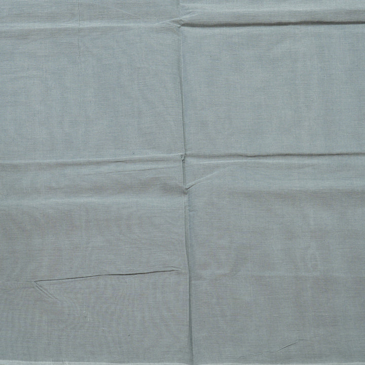 Hayagrivas Light Grey Handloom Cotton Saree KBE2163A43-1
