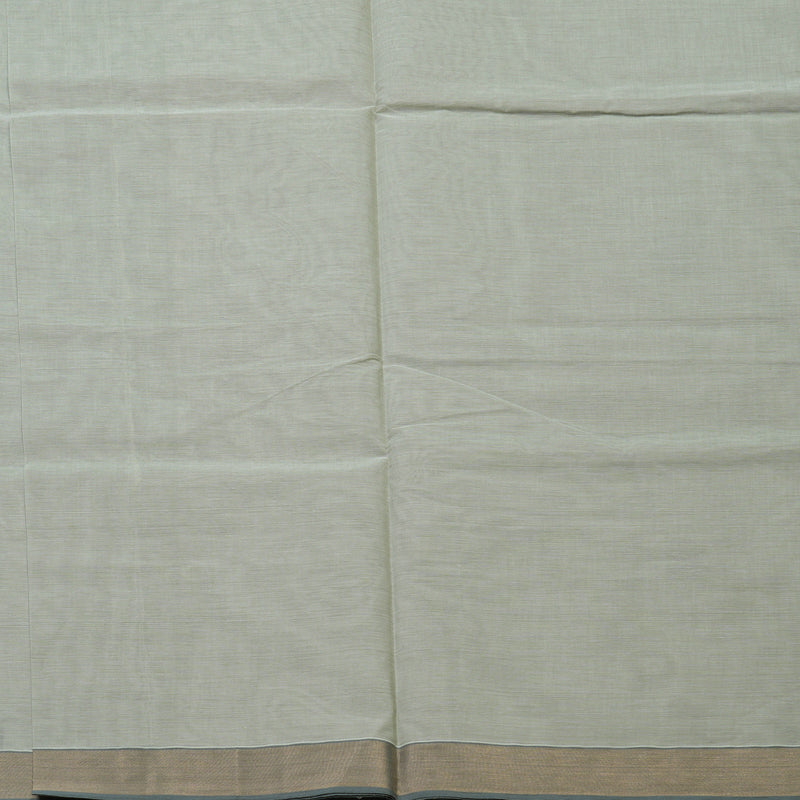 Hayagrivas Powder Green Handloom Cotton Saree KBE2163A46-1