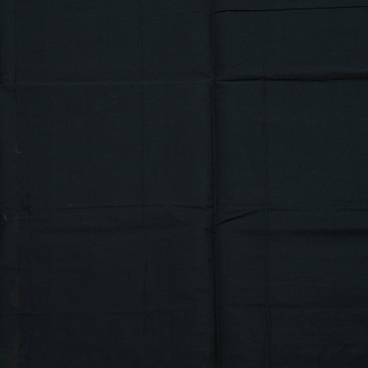 Hayagrivas Black Handloom Cotton Saree KBE2163A49-1