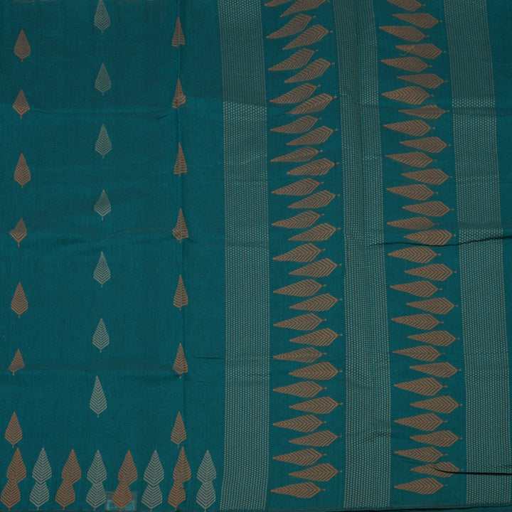 Hayagrivas Rama Green Handloom Cotton Saree KBE2163A49-3