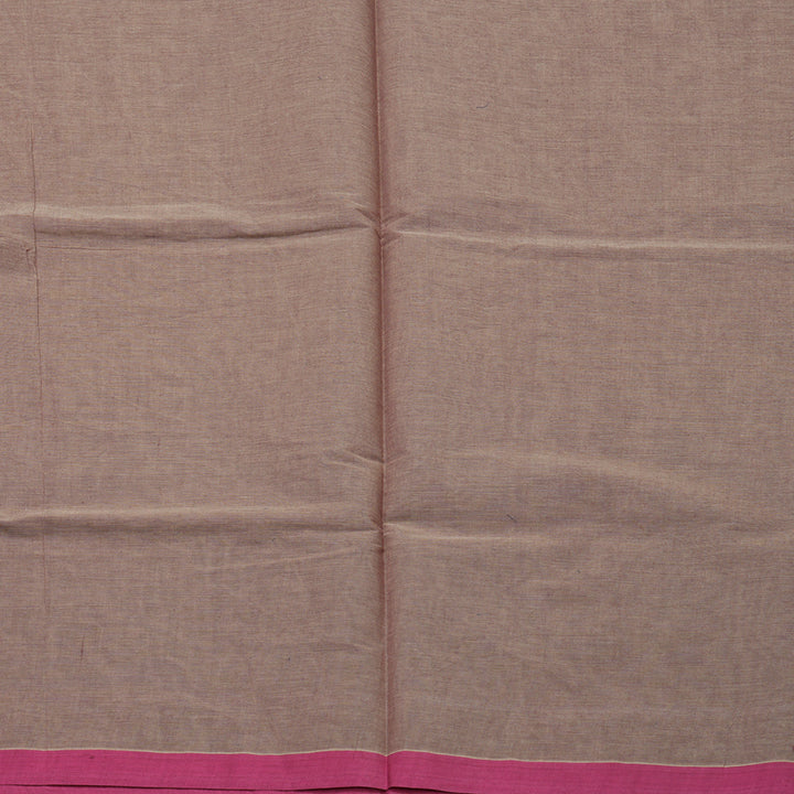 Hayagrivas Rosewood Pink Handloom Cotton Saree KBE2163A53-4
