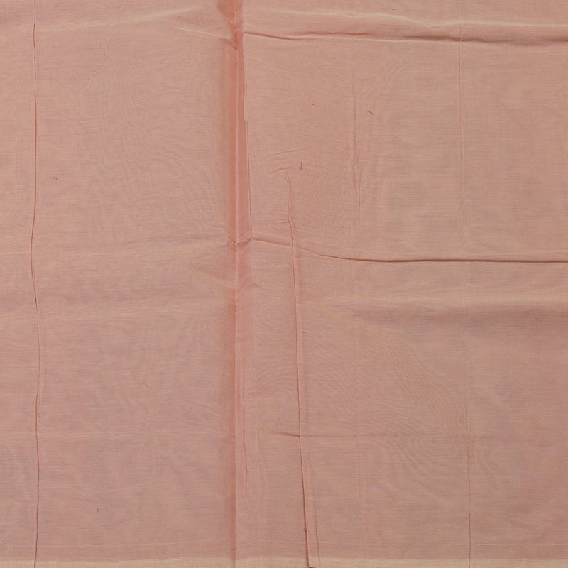 Hayagrivas Mild Peach Handloom Cotton Saree KBE2163A58-4