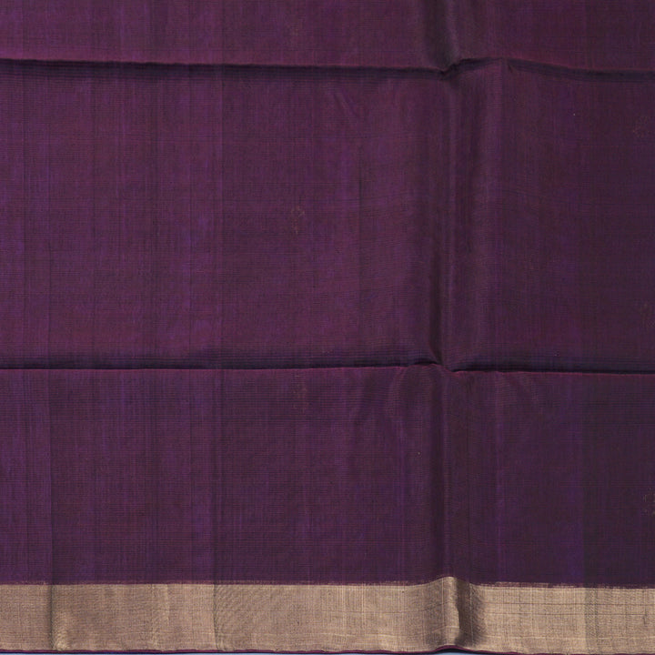 Hayagrivas Purple Kora Silk Cotton Saree KBE2165A12-1