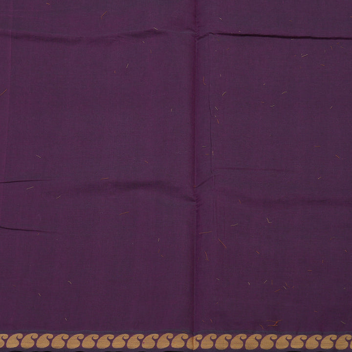 Hayagrivas Purple Handloom Cotton Saree KBE2166A10-7