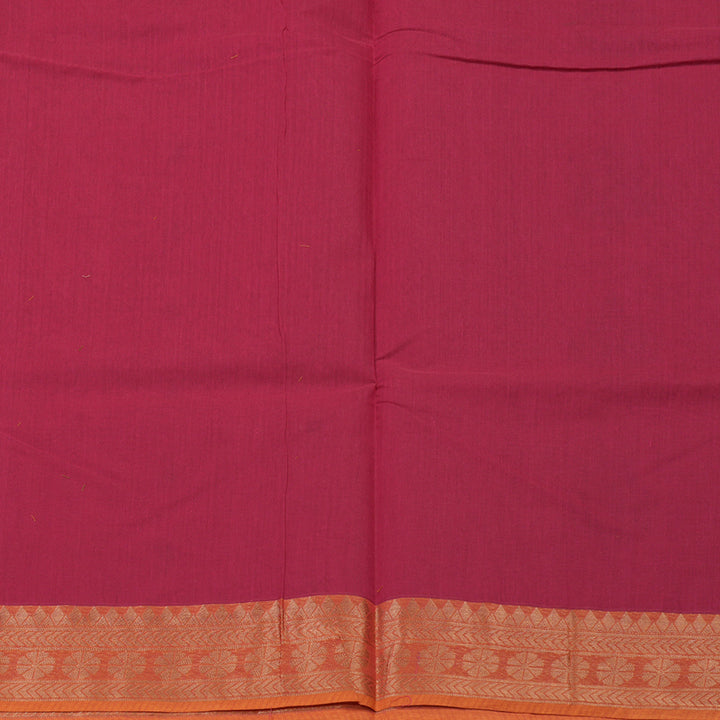Hayagrivas Pink Handloom Cotton Saree KBE2166A13-2