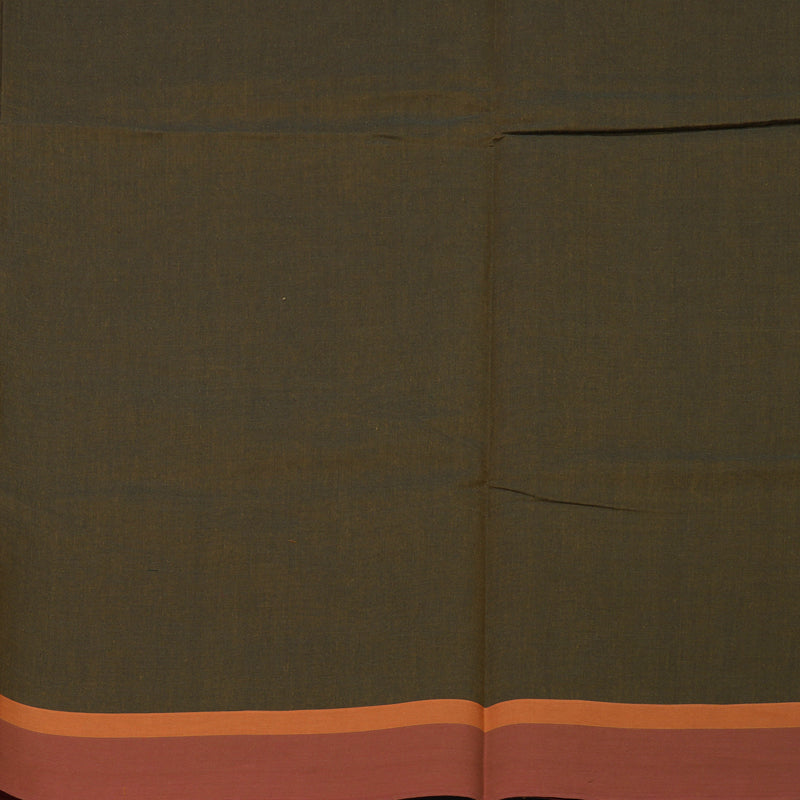 Hayagrivas Mehandi Green Handloom Cotton Saree KBE2166A18-2