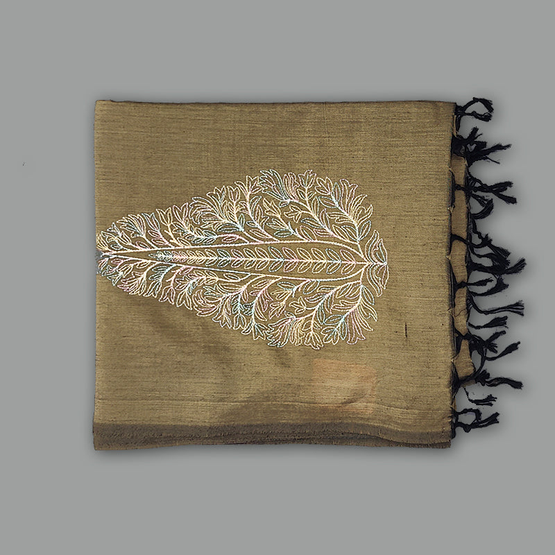 Hayagrivas Elephant Grey Fancy Cotton Saree KBE2167A1-17