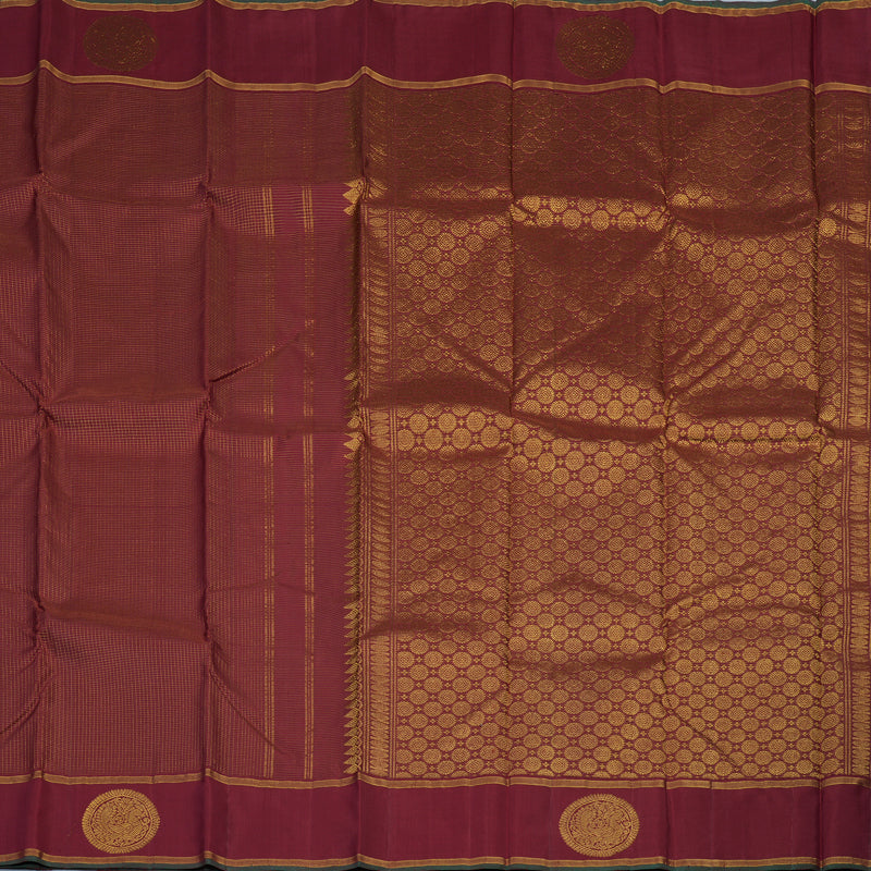 Hayagrivas Handloom Koorai Araku Kanjivaram Silk Saree KBE2179A7-1