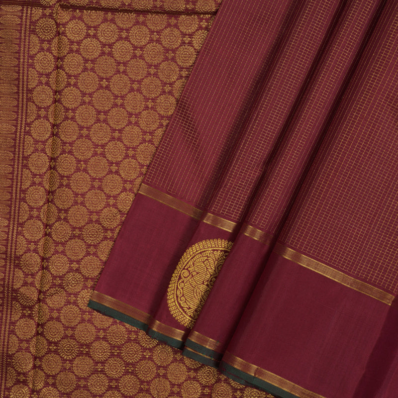 Hayagrivas Handloom Koorai Araku Kanjivaram Silk Saree KBE2179A7-1