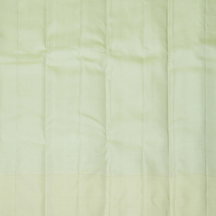 Hayagrivas Handloom Powder Blue Kanjivaram Silk Saree with Pista Green Border KBE2182A11-3