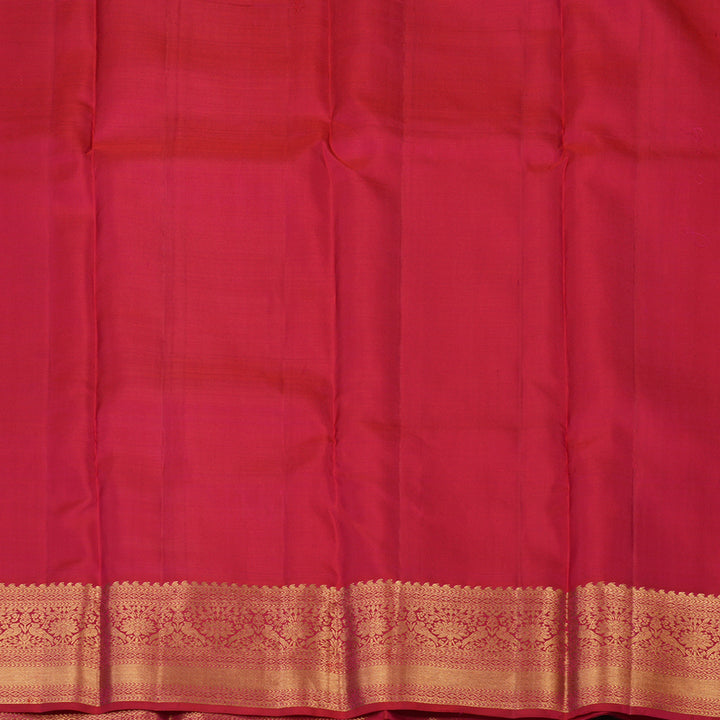 Hayagrivas Handloom Pink Kanjivaram Silk Saree KBE2182A5-7