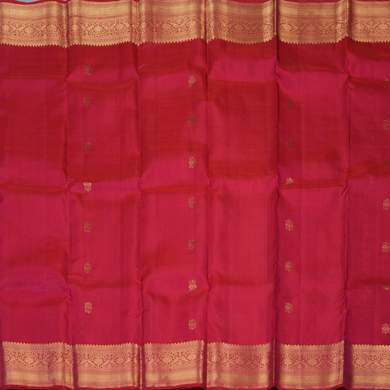 Hayagrivas Handloom Pink Kanjivaram Silk Saree KBE2182A5-7