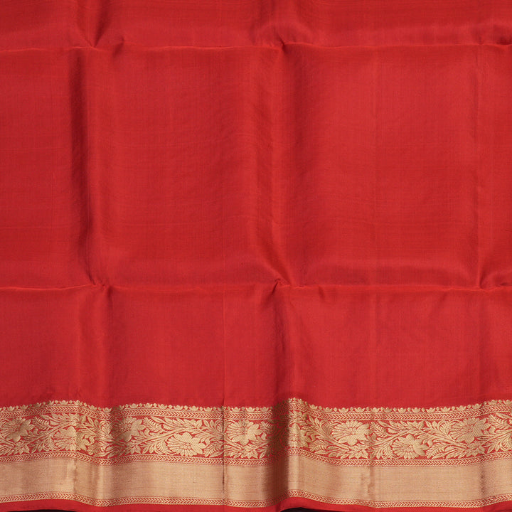 Hayagrivas Bottle Green Handloom Soft Silk Saree KBE2189A1-6