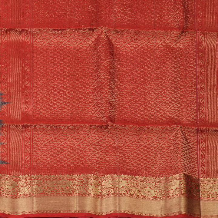 Hayagrivas Bottle Green Handloom Soft Silk Saree KBE2189A1-6