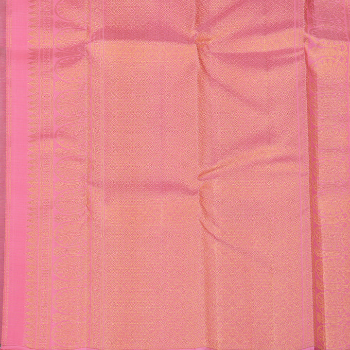 Hayagrivas Bottle Green Handloom Kanjivaram Silk Saree KBE21D5-4