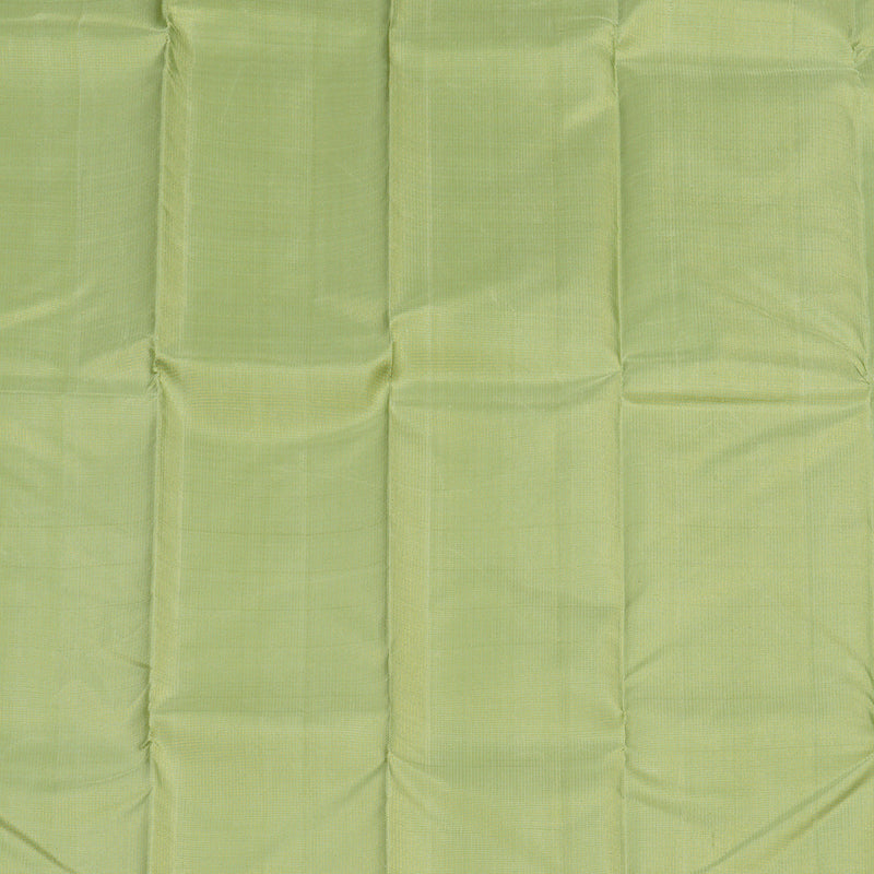 Hayagrivas Handloom Pista Green Kanjivaram Silk Saree KBE2202A1-1