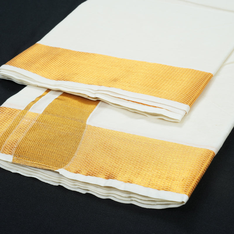 Hayagrivas Handloom 8 Mulam Cotton Dhotis KBE2214B2-1 100K