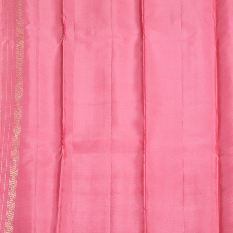 Hayagrivas Handloom Rose Pink Kanjivaram Silk Saree KBE2217B1-2
