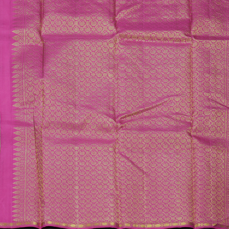 Hayagrivas Handloom Multicolour Checks Kanjivaram Silk Saree KBE2221B3-1