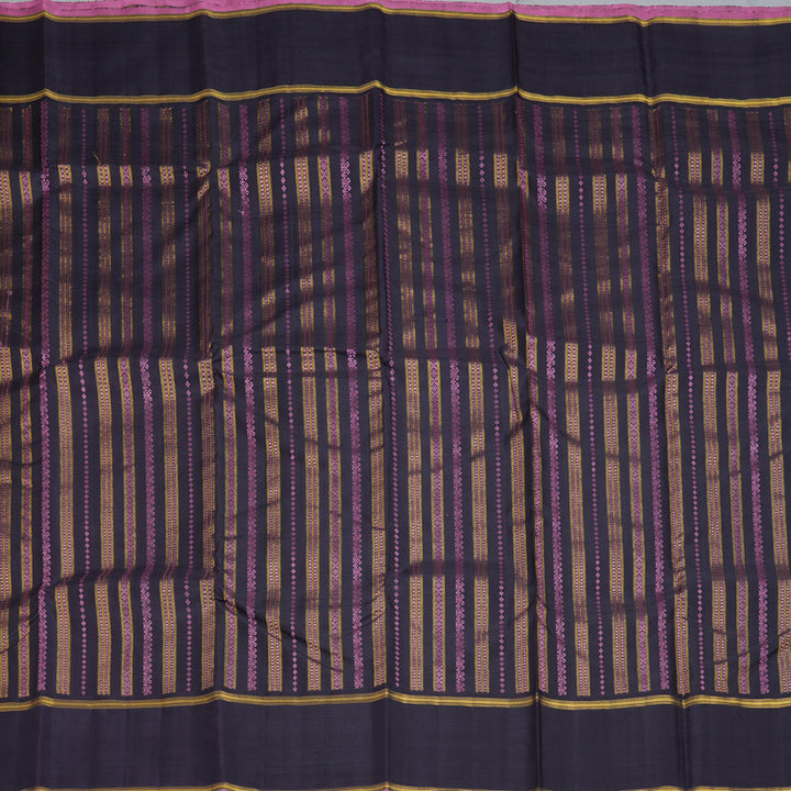 Hayagrivas Handloom Deep Nagapazham Kanjivaram Silk Saree KBE2224B4-1