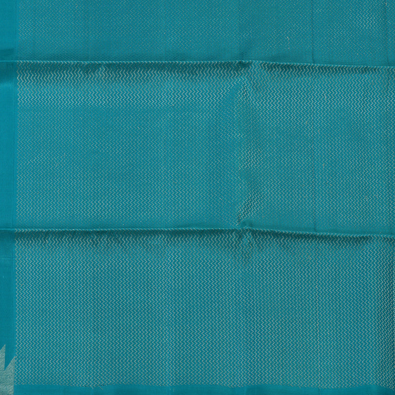 Hayagrivas Cyan Blue Handloom Soft Silk Saree KBE2229B1-2