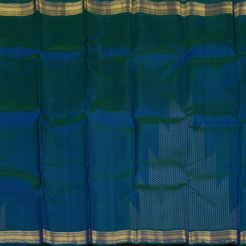 Hayagrivas Handloom Mayilkazhuthu Kanjivaram Silk Saree KBE2233B5-1